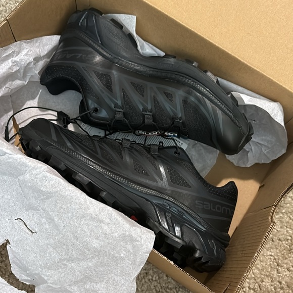 Salomon XT-6 Black Phantom in size 4.5 men’s - Picture 12 of 13